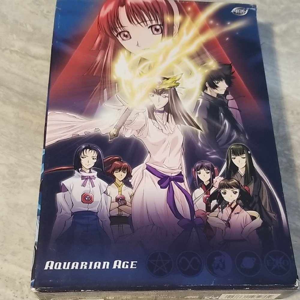 Aquarian Age Anime DVD 3 Disc Collection